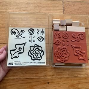 Stampin’ Up! Fabulous Flourishes stamp set, unmounted